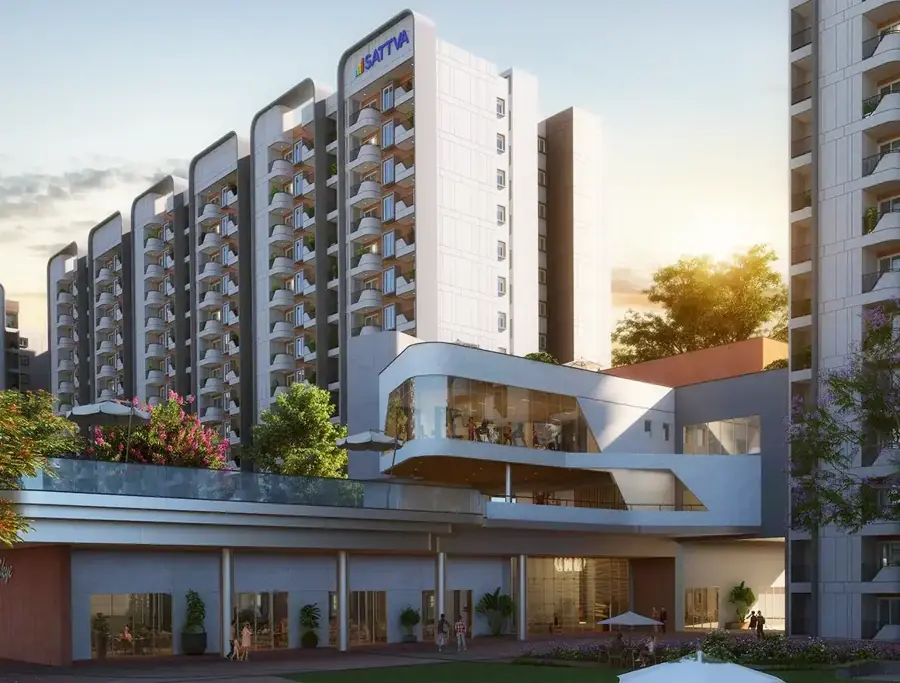 Resort-style amenities at Sattva Whitefield