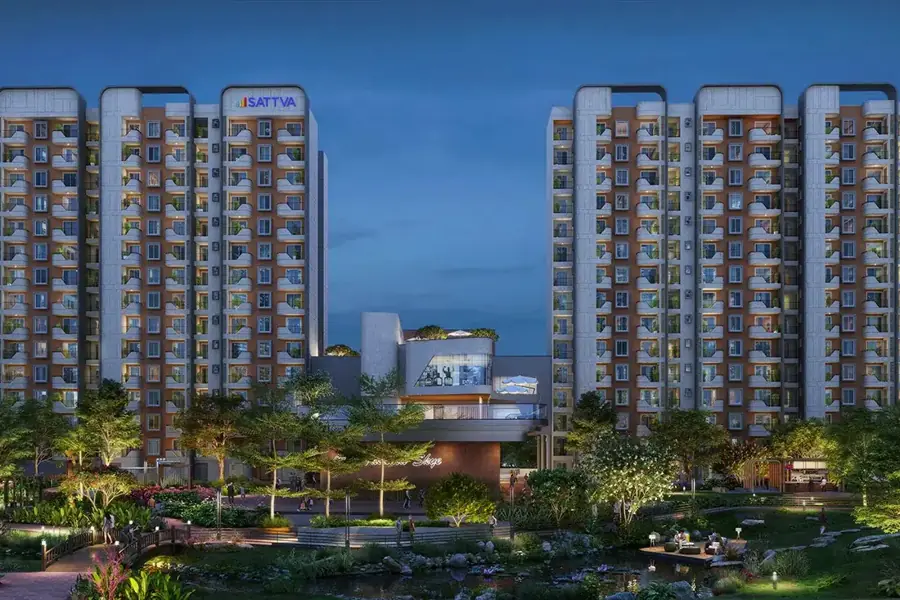 Sattva Whitefield premium high-rise towers in Whitefield East Bangalore near ITPL and Namma Metro